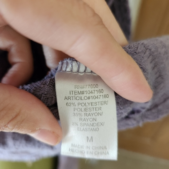 CHASER Waffle Knit Long Sleeve Top - Picture 9 of 11